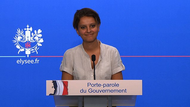 Point de presse du 2 août 2013 de Najat Vallaud-Belkacem