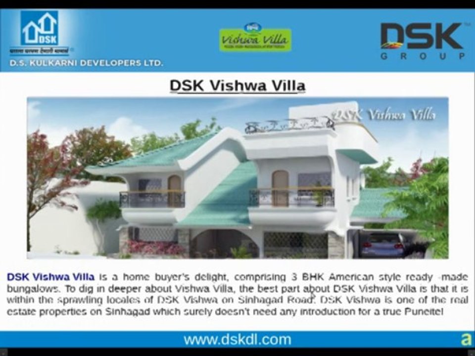 Properties in Pune by D.S.Kulkarni Developers Limited
