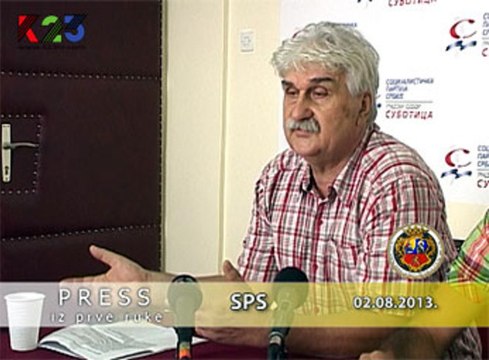 K23TV - Press iz prve ruke - SPS, Subotica - 2. avgust 2013.
