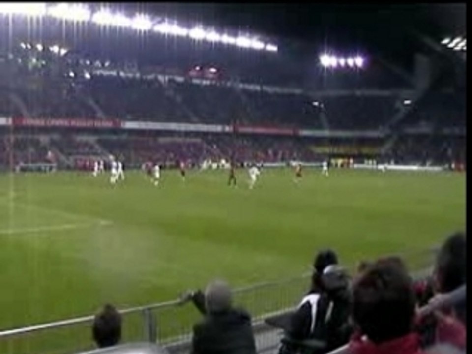 RENNES LYON 1-0     COUPET ECHAUFFEMENT