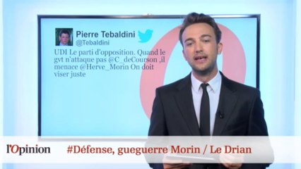 Tweetclash : #Défense, gueguerre Morin / Le Drian