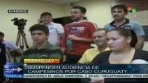 En Paraguay suspenden audiencia de campesinos por caso Curuguaty