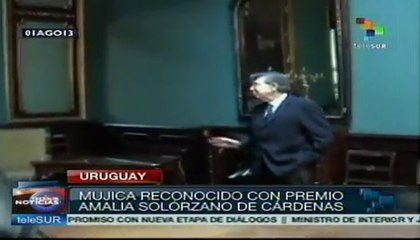 Pdte. Mujica recibirá premio Amalia Solórzano de Cárdenas 2013