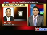 Cabinet Clears 10% IOC Disinvestment