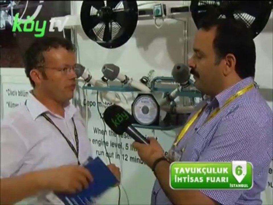 VIV 2013 Tavukçuluk Fuarı / Köy TV Çekimi