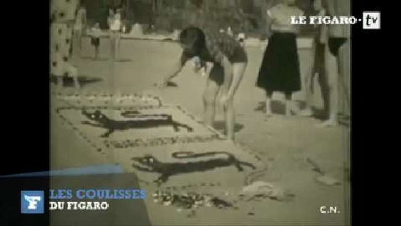 Il y a cinquante ans, un concours de châteaux de sable organisé par Le Figaro