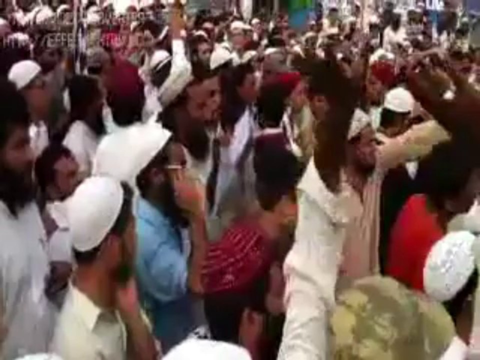 Sher E Karachi Waris E Shuhada E Namoos E Sahaba Wakeel Sahaba Allama Ghazi Mulana Aurangzaib Farooqi Bayan Dharna Against ARY News