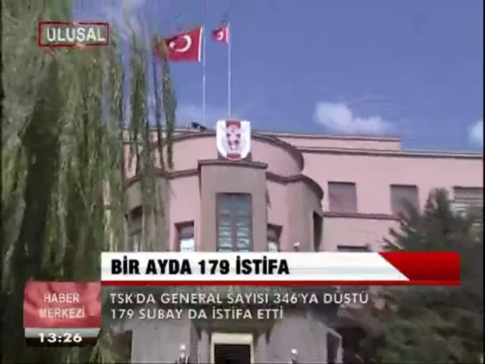 TSK'DA BİR İSTİFA DAHA