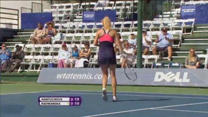 Carlsbad, Radwanska vittoria facile sulla Hantuchova