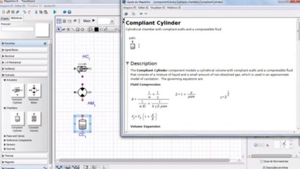 ESTUDO DOS COMPONENTES HIDRAULICOS DO MAPLESIM 6
