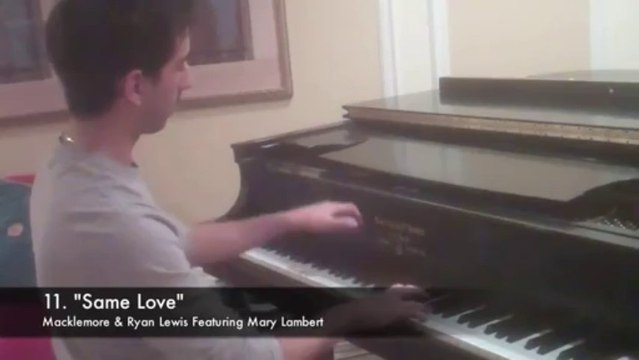 42 tubes pop au piano en 14 minutes - Robin Thicke - Daft Punk - Imagine Dragons...