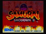 Samurai Shodown III [Neo Geo - Playstation 2]