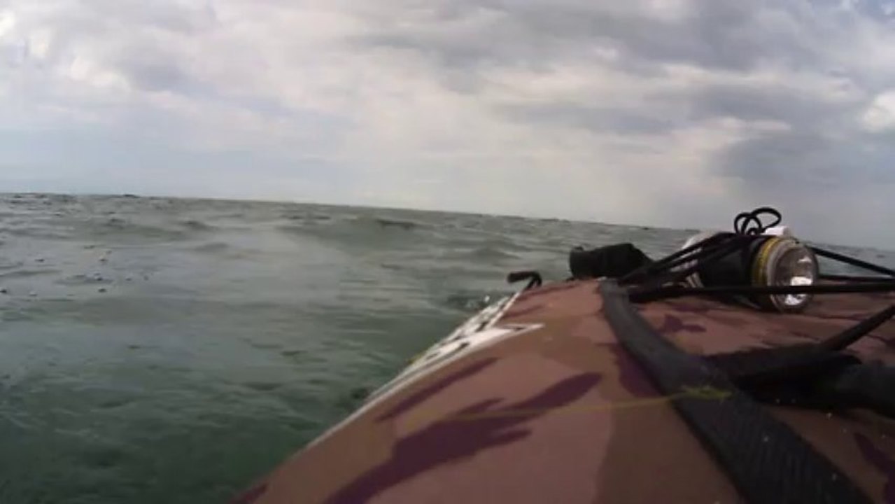 Yakkair HP2 sous voile, vue arrière