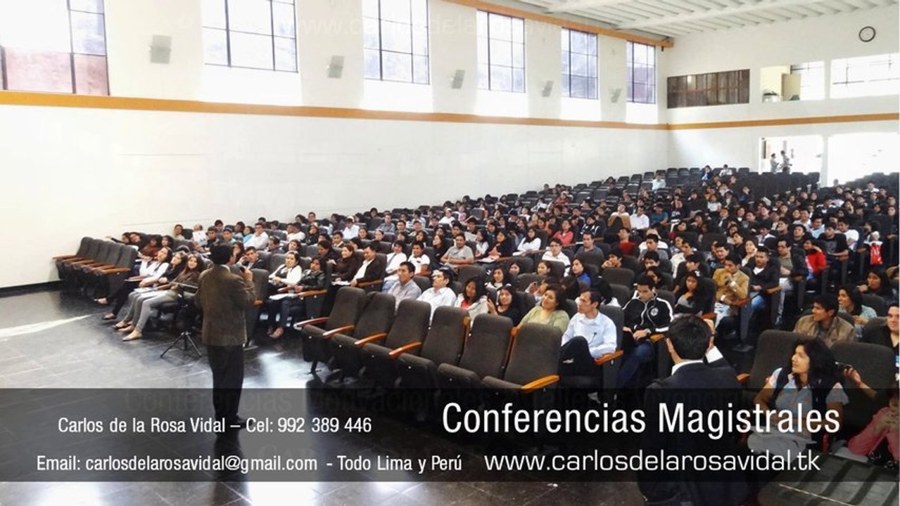 Conferencista de Alto Impacto