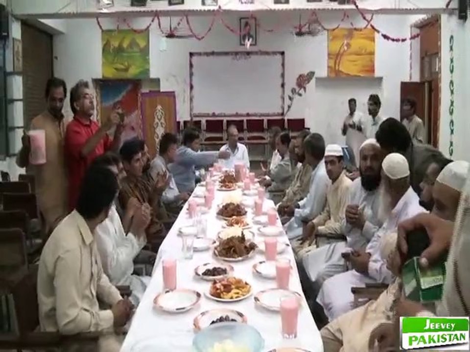 Aftaar party(Govt. School for Deaf (boys), Gung Mahal Gulberg, Lahore. )