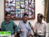 Raja Aizaz talk wita Shakeel Farooqi at Aftaar party(Govt. School for Deaf (boys), Gung Mahal Gulberg, Lahore. )