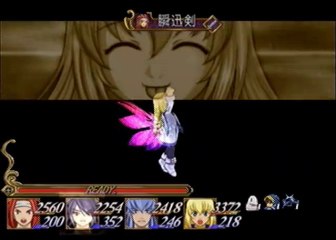 ToS PS2 Mystic Arte - Colette's Holy Judgement
