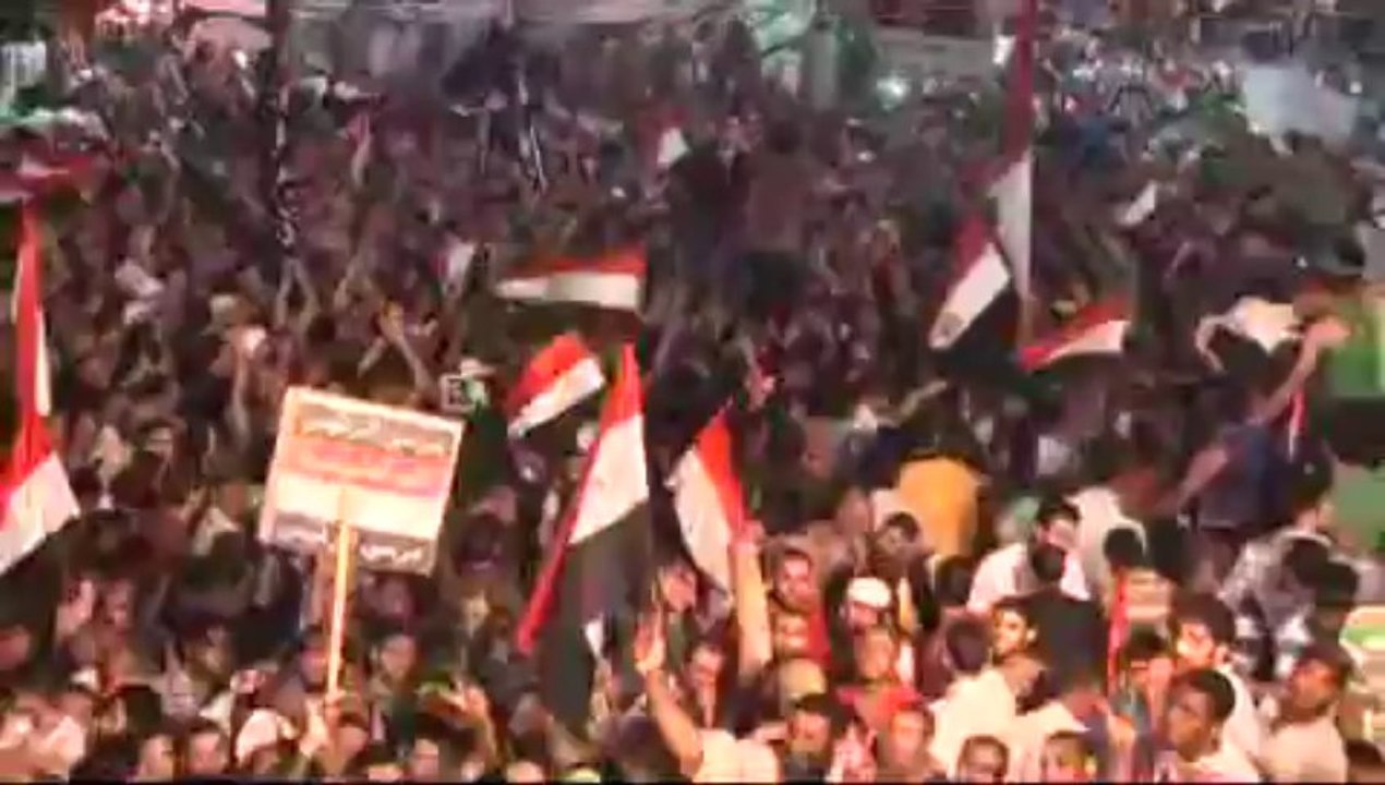 Mısır'da "Darbeye karşı milyonluk" gösteri