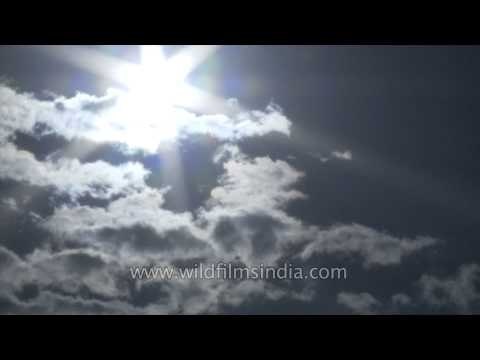 Time Lapse of Clouds passing over the United States of America
