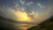 Time lapse of Beautiful Sunrise in Phewa Lake, Pokhara, Nepal
