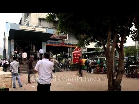 Time Lapse - Noida Sector 15 Metro Station