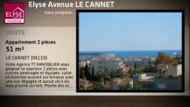 A vendre - appartement - LE CANNET (06110) - 2 pièces - 51m²