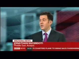 Jonathan Sacerdoti discussing Egypt on BBC News, 29 January 2011