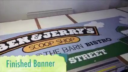 How a PVC banner is made