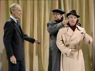 Peter Cushing pops in on Morecambe and Wise