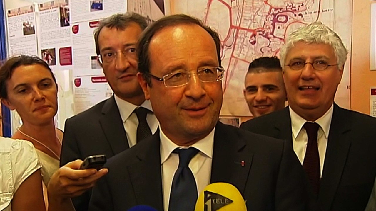 Déclaration du président de la République à Auch (Gers)