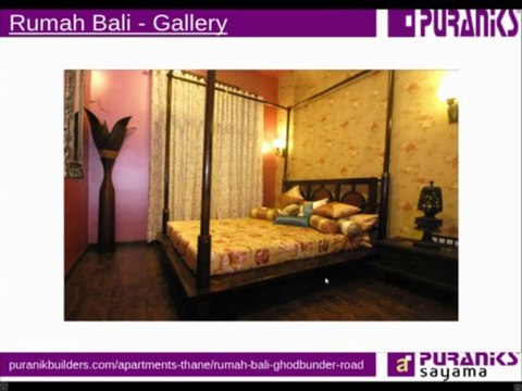Residential Properties in Thane West - Rumah Bali by Puranik Builders