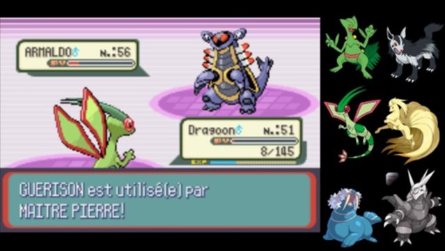 pokémon saphir ep final / je suis Maitre du METAL ! / HD FR