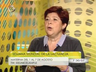 Pediatra: La protección que brinda la lactancia materna es indiscutible