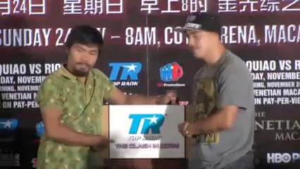 Pacquiao e Rios all'ombra di Yao Ming
