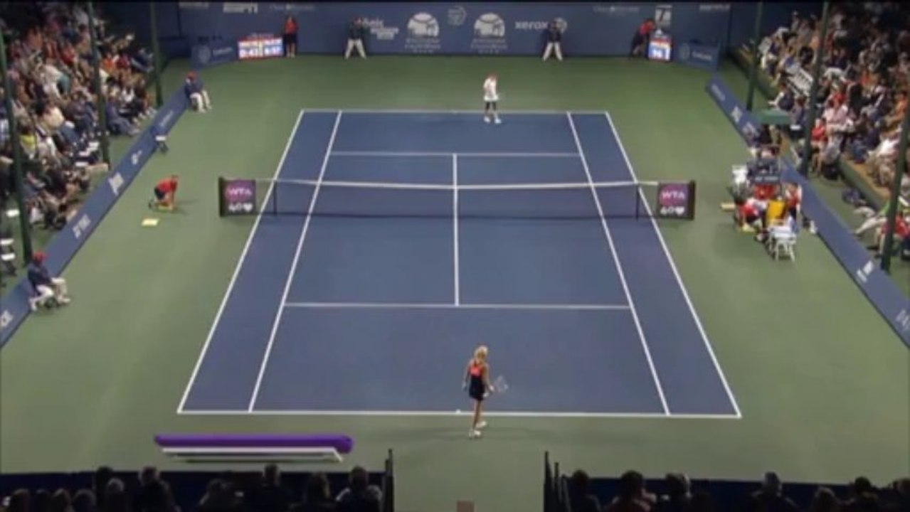 Carlsbad: Azarenka macht mit U. Radwanska kurzen Prozess