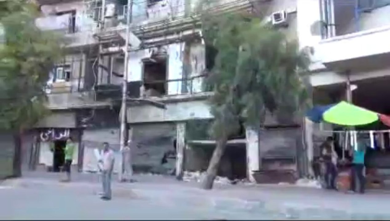 Keskin nişancılar ve bombalar arasında yeni hayat