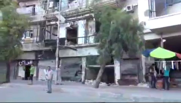 Keskin nişancılar ve bombalar arasında yeni hayat