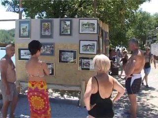 Izložba fotografija u Auto kampu na Borskom jezeru, 03. avgust 2013.