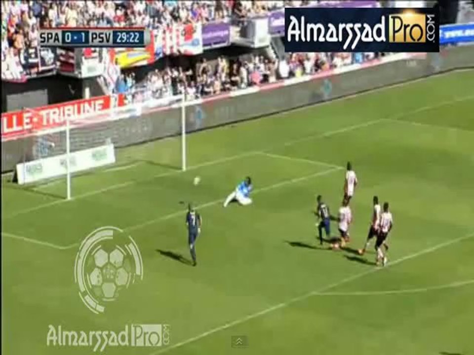 29' Doelpunt Mohamed Rayhi, Sparta - Jong PSV 0-1