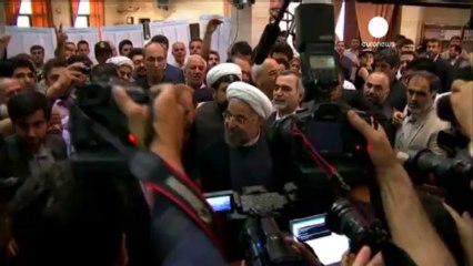 Moderate cleric Rohani sworn in as president of Iran