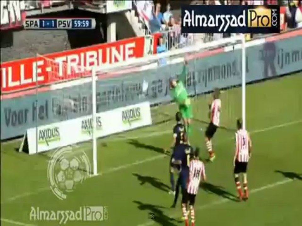 60' Doelpunt Iliass Bel Hassani , Sparta - Jong PSV 1-1