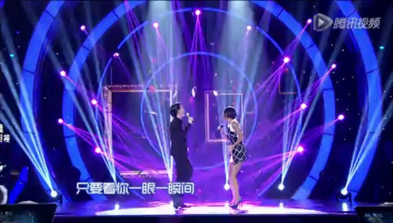 2013-08-03 第三期 最美和聲 蕭敬騰攜阿妹“替身”合唱《一眼瞬間》