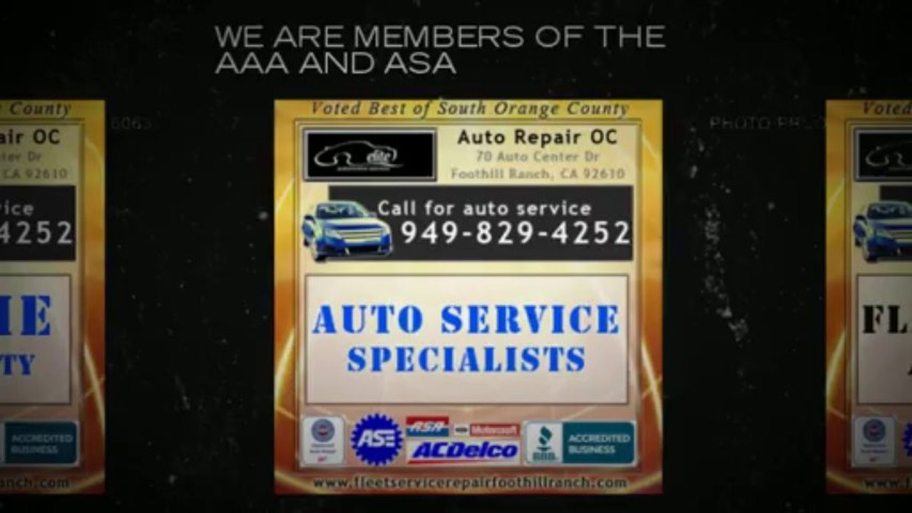 949-415.5425 ~ Ford Toyota Honda Car Repair in Laguna Hills