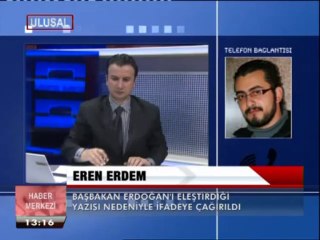 EREN ERDEM, ERDOĞAN'I ELEŞTİRDİ İFADEYE ÇAĞIRILDI