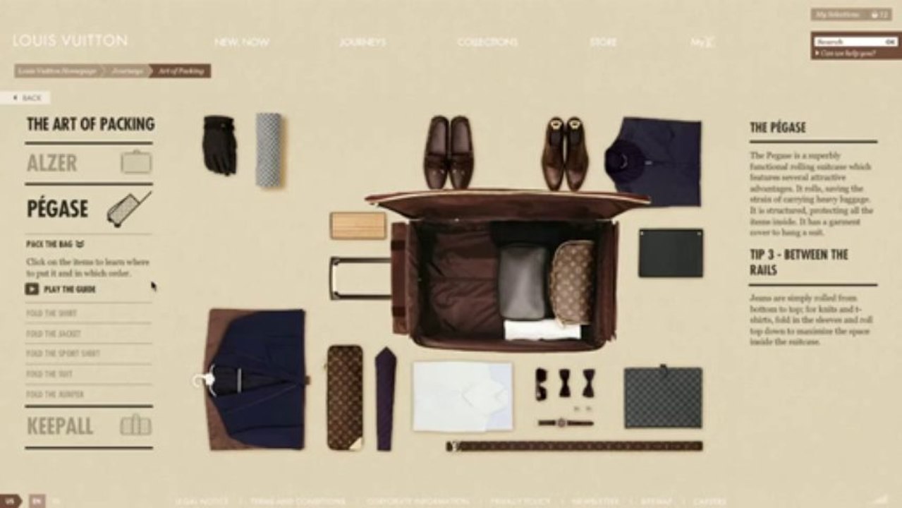The Art of Packing from Louis Vuitton