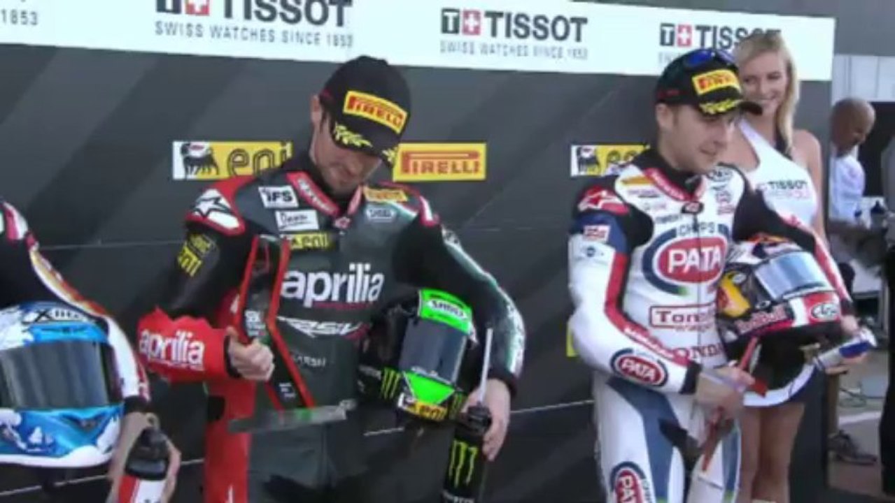 SBK: Melandri sfortuna nera, SuperPole per Laverty