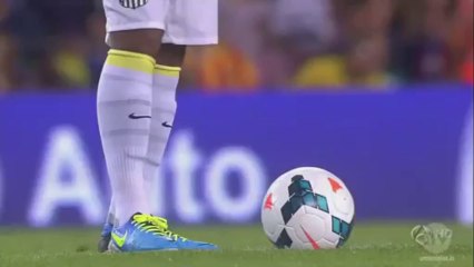 Fan veut attaquer  Neymar! Barcelona vs Santos (8-0) 02082013