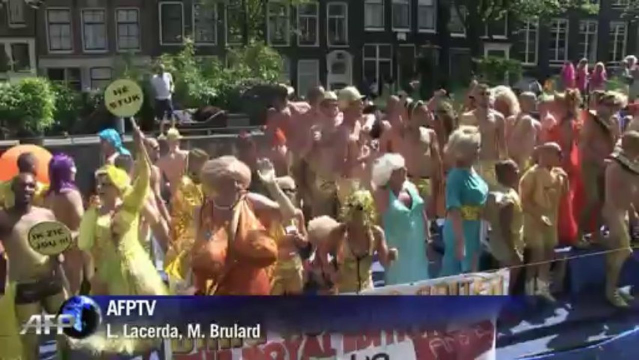 Orgulho gay em Amsterdã