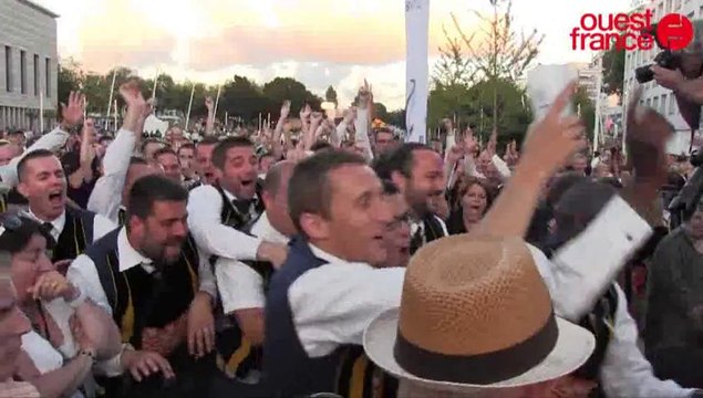 Championnat national des bagadoù : le bagad Kemper vainqueur.