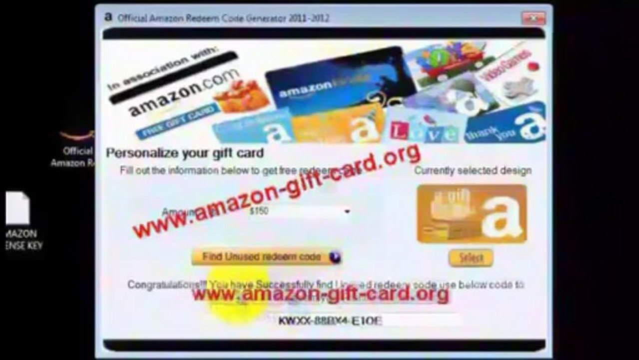 Free Amazon Gift Code Generator Hack Updated On August 2013 Latest